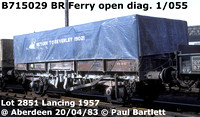BR Special open merchandise wagon