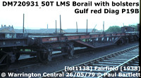 DM720931 LMS Borail at Warrington Central 79-10-27