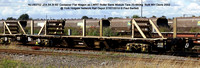 NLU93702 JZA 60' Container Flat Wagon - LWRT Roller Bank Module @ York Holgate Network Rail Depot 2014-07-27 � Paul Bartlett [0w]