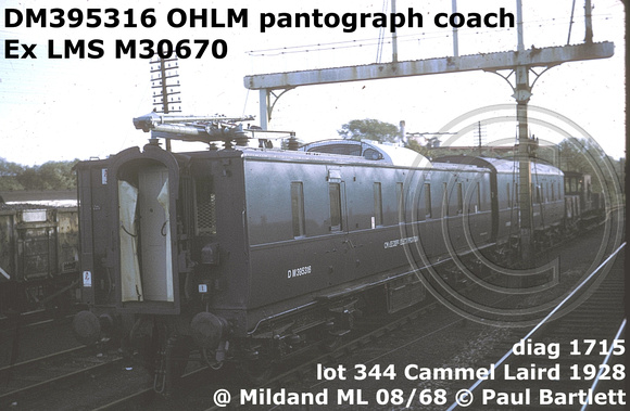 DM395316 OHLM Ex M30670