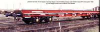 JARV97103 KRA Sleeper Carrying Wagon @ York wagon works 1999-12-05 � Paul Bartlett [3w]