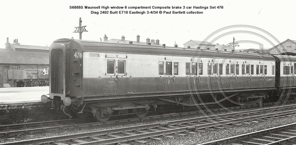 S6888S Maunsell Composite brake  � Paul Bartlett collection w
