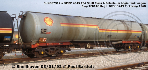 SUKO87317 = SMBP 4045 TEA Shellhaven 92-01-03 © Paul Bartlett [W]