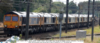 66729 + 66748 + 66710 + 66735 + 66785 + 66757 + 66702 + 66770 GBRF Class 66s @ York Holgate Junction 2024-09-14 © Paul Bartlett [2w]