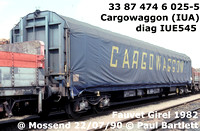 33 87 474 6 025-5 Cargowaggon