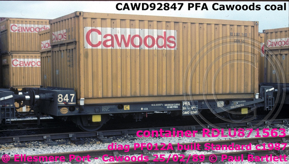 CAWD92847 PFA