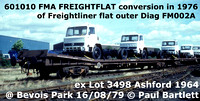 BR Freightflat lorry carrier carrier FMA