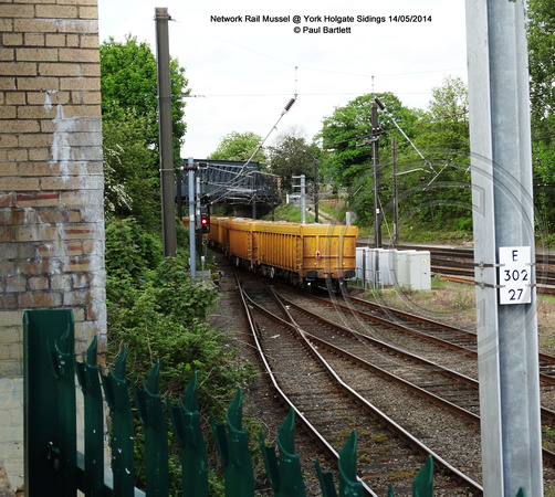 IOA (E) Ealnos Network Rail Mussel @ York Holgate Sidings 2014-05-14 � Paul Bartlett [2w]