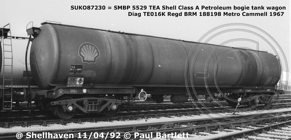 SUKO87230 = SMBP 5529 TEA Shellhaven 92-04-11 © Paul Bartlett [2W]
