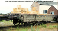 2 Mostyn Iron Works 3 plank dropside OOU @ Mostyn Docks 81-06-27 © Paul Bartlett w