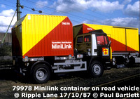 Freightliner Minilink and Maxilink container FBA PXA