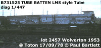 B731525 TUBE BATTEN
