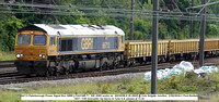 66712 Peterborough Power Signal Box GBRf [JT42CWR-T1  GM -EMD works no. 20018356-5 05.2002] @ York Holgate Junction 2024-06-11 © Paul Bartlett [1w]