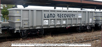 81 70 5932 697-2 Ealnos JNA 79.6t Land Recovery Ltd Tare 22.000kg Built W H Davis, Langwith Junct. 10.9.22 @ York Station 2022-09-28 © Paul Bartlett [2w]