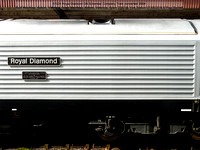 67029 Royal Diamond DB Schenker Company Train converted 2004 Alstom, Spain 2000 @ York Station 2016-09-07 © Paul Bartlett [11w]