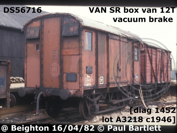 DS56716 VAN at Beighton 82-04-16