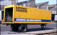 NCL Road trailer 10TR25444 Portsmouth @ Fratton 82-05-26 © Paul Bartlett w