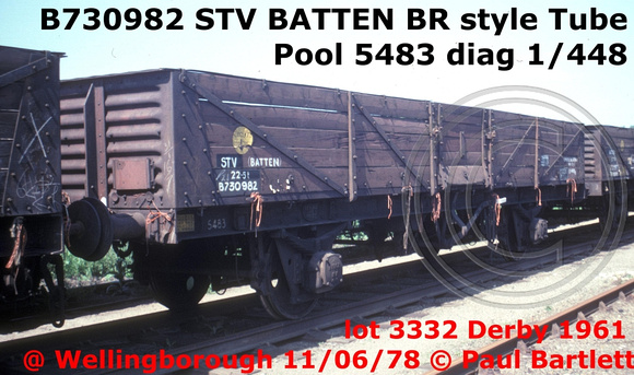 B730982 STV BATTEN @ Welllingborough 78-06-11