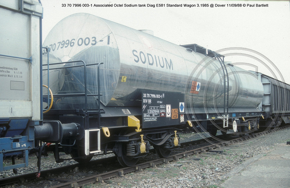 33 70 7996 003-1 Associated Octel Sodium tank @ Dover 88-09-11 � Paul Bartlett w