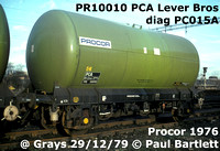 Procor PCA powder for Lever Bros, Cerestar, Rugby Cement