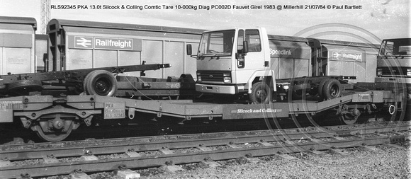 RLS92345 PKA S & C Comtic Diag PC002D Fauvet Girel 1983 @ Millerhill 84-07-21 � Paul Bartlett w