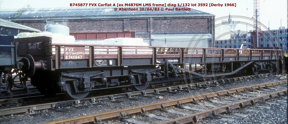 B745877 FVX Carflat A @ Aberdeen 83-04-20 © Paul Bartlett w