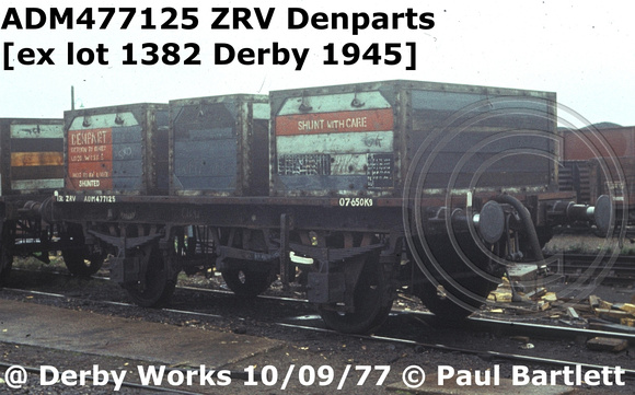 ADM477125 ZRV Denparts at Derby Works 77-09-10