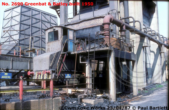 2690 Greenbat Cwm Coke Works 87-04-23 © Paul Bartlett [1w]