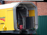 DR97603 = 99 70 9559 003-7 Robel 69.454-UK-IC Intermediate Car [Works no. 69.45-0006 in 2015] @ York Holgate Network Rail Depot 2022-01-23 © Paul Bartlett [6w]