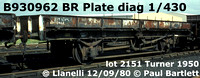 B930962 Plate diag 1-430
