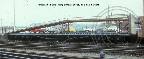 Unidentified Cartic ramp @ Dover 87-05-30 © Paul Bartlett w