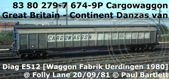 83 80 279-7 674-9P Cargowaggon