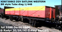 BR Tube wagons - BR design diag 1/448 STV ZAV, ZAV, ZDB, ZDV, ZDW, ZDX, ZGV ZSW