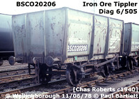 BSCO wagons - PO coal and iron ore tipplers