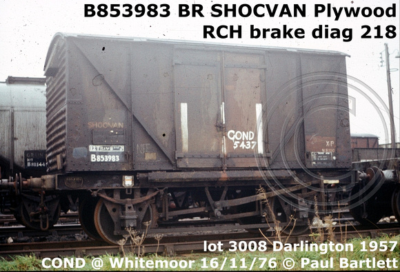 B853983 SHOCVAN Cond at Whitemoor 76-11-16
