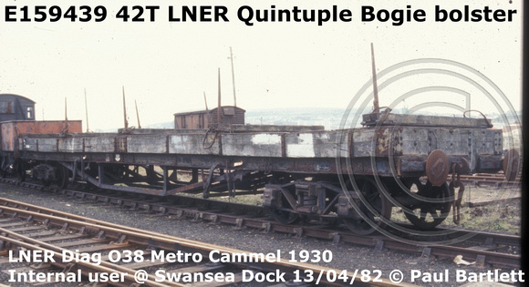 E159439 Bogie bolster D Quint Internal at Swansea Dock 82-04-13 [1]
