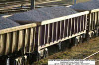 503558 MLA EWS Red Snapper bogie ballast wagon Tare 24-100kg  [Greenbrier Europe Poland 2008]  @ York Holgate Sidings 2022-01-29 © Paul Bartlett [3w]