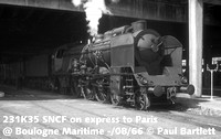SNCF Steam, diesel, electric locomotives 1966-67