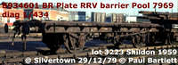 B934601 Plate RRV barrier d 1-434
