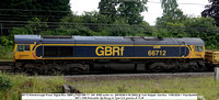 66712 Peterborough Power Signal Box GBRf [JT42CWR-T1  GM -EMD works no. 20018356-5 05.2002] @ York Holgate Junction 2024-06-11 © Paul Bartlett [2w]