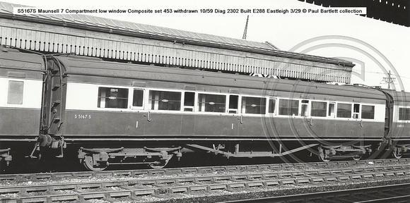 S5167S Maunsell Composite set 453 � Paul Bartlett collection w