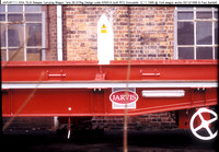 JARV97111 KRA Sleeper Carrying Wagon @ York wagon works 1999-12-05 � Paul Bartlett [6w]