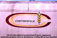 33 87 928 2009-8 Continentale logo Whitemoor 88-05-14