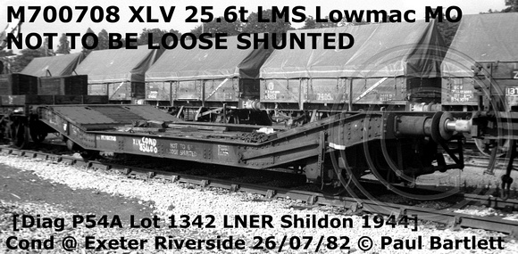 M700708 XLV LOWMAC MO Cond @ Exeter Riverside 1982-07-26