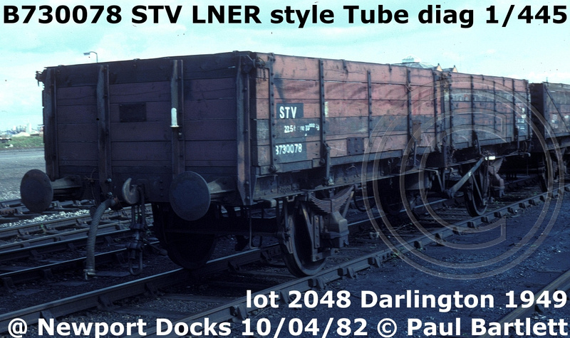 Paul Bartlett's Photographs | BR Tube wagons - LNER design diag 1/445 ...