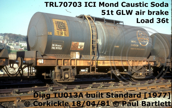 TRL70703 ICI Mond Caustic Soda