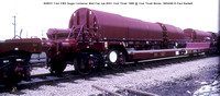 609031 FAA EWS Bogie Container Well Flat @ York Thrall Works 99-04-18 � Paul Bartlett w