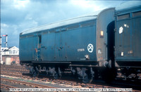 E70676 BR BZ 6 wheel brake parcels in blue [Diag no. 358 Lot 1284] Stratford 1950 Cond @ Ely 78-03-26 © Paul Bartlett w