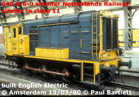 640 Nethrlands Railway at Amsterdam 90-03-13