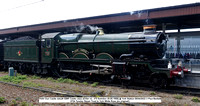 7029 Clun Castle rebuilt GWR Castle class [Order no. 375 Swindon 25.05.1950] @ York Station 2022-04-09 © Paul Bartlett [3w]